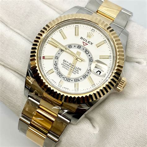 rolex sky dweller weiss|Rolex Sky-Dweller 2023 price.